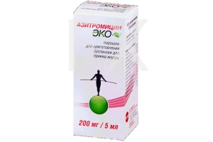 АЗИТРОМИЦИН ЭКОМЕД пор д/сусп. (фл.) 200мг/5мл - 16.5 n1 Авва Рус-ЭкоЛэнд