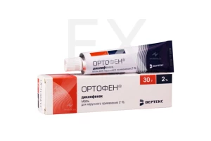 ОРТОФЕН мазь (туба) 2% 30г Вертекс