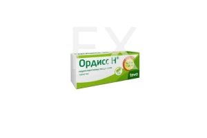 ОРДИСС Н таб 12.5+16мг n30 Плива-Тева-АВД-Айвэкс-Актавис-Балканфарма-Дупница-Здравле