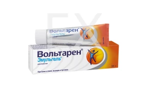 ВОЛЬТАРЕН эмульгель (туба) 1% - 50г n1 Новартис-Сандоз-Салютас-Гермес-Лек-Линдофарм-Гексал-СТИ Пластик