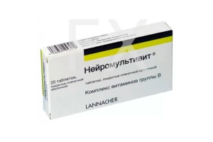 НЕЙРОМУЛЬТИВИТ таб п/об n20 Валеант-Натур Продукт - Х. Тен Херкель Б.В. - Эльфа - Бауш Ломб