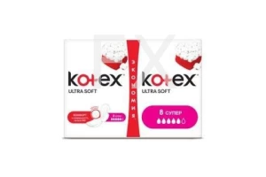 ПРОКЛАДКИ ГИГИЕНИЧЕСКИЕ Котекс (Kotex) Ultra Soft Супер n16 Кимберли Кларк-Хаггис