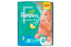 ПАМПЕРС (PAMPERS) Active Baby миди 6-10кг n82 Проктер энд Гэмбл-Орал-би-Жиллет