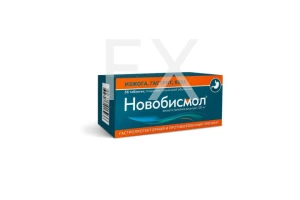 НОВОБИСМОЛ таб п/об 120мг n112 Алиум-Оболенское фармацевтическое предприятие-Биннофарм