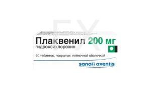 ПЛАКВЕНИЛ таб п/об 200мг n60 Санофи Авентис-Авентис Фарма-Наттерманн-Хиноин-Biocom-Опелла Хелскеа