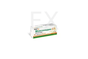 МОКСОНИДИН таб п/об 0.3мг n28 Канонфарма продакшн-Радуга продакшн-Завод им. ак. В.П.Филатова
