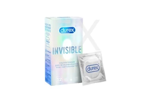 ПРЕЗЕРВАТИВ Дюрекс (Durex) n12 Invisible Рекитт Бенкизер-ССЛ