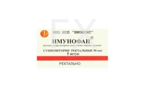 ИМУНОФАН супп. рект. 0.1мг n5 Бионокс