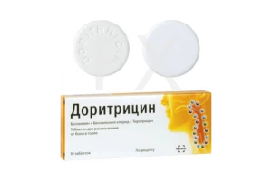 ДОРИТРИЦИН (DORITHRICIN) таб д/расс. n10 Медице