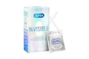 ПРЕЗЕРВАТИВ Дюрекс (Durex) n12 Invisible XXL Рекитт Бенкизер-ССЛ