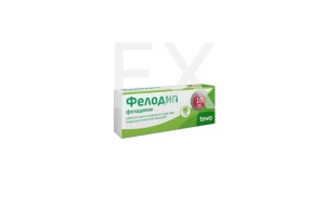 ФЕЛОДИП таб п/об. 2.5мг n30 Канонфарма продакшн-Радуга продакшн-Завод им. ак. В.П.Филатова