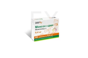 МОКСОНИДИН таб п/об 0.2мг n14 Канонфарма продакшн-Радуга продакшн-Завод им. ак. В.П.Филатова