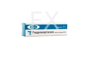 ГИДРОКОРТИЗОН мазь гл. (туба) 0.5% 3г Валеант-Натур Продукт - Х. Тен Херкель Б.В. - Эльфа - Бауш Ломб