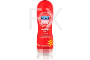 ГЕЛЬ-СМАЗКА Дюрекс (Durex) Play Massage 2в1 200мл Sensual Рекитт Бенкизер-ССЛ