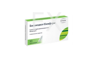 БИСАКОДИЛ таб п/об сах. 5мг n30 Хемофарм-Хемомонт-Нижфарм-Штада-Урсафарм