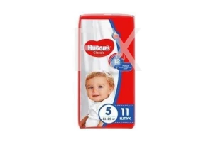 ХАГГИС (HUGGIES) Classic 11-25кг n11 Кимберли Кларк-Хаггис