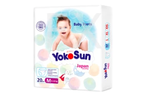 ЙОКОСАН (YOKOSUN) Трусы-подгузники XL (12-20кг) n38 Эко Хинтинг