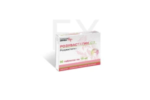 РОЗУВАСТАТИН таб п/об 10мг n28 Канонфарма продакшн-Радуга продакшн-Завод им. ак. В.П.Филатова