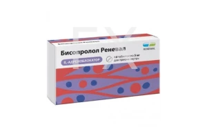 БИСОПРОЛОЛ таб п/об 5мг n60 Обновление-Реневал