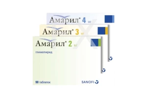 АМАРИЛ таб 2мг n90 Санофи Авентис-Авентис Фарма-Наттерманн-Хиноин-Biocom-Опелла Хелскеа